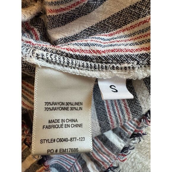 Cloth and Stone Stripped Women's Romper Size Small - Picture 7 of 13